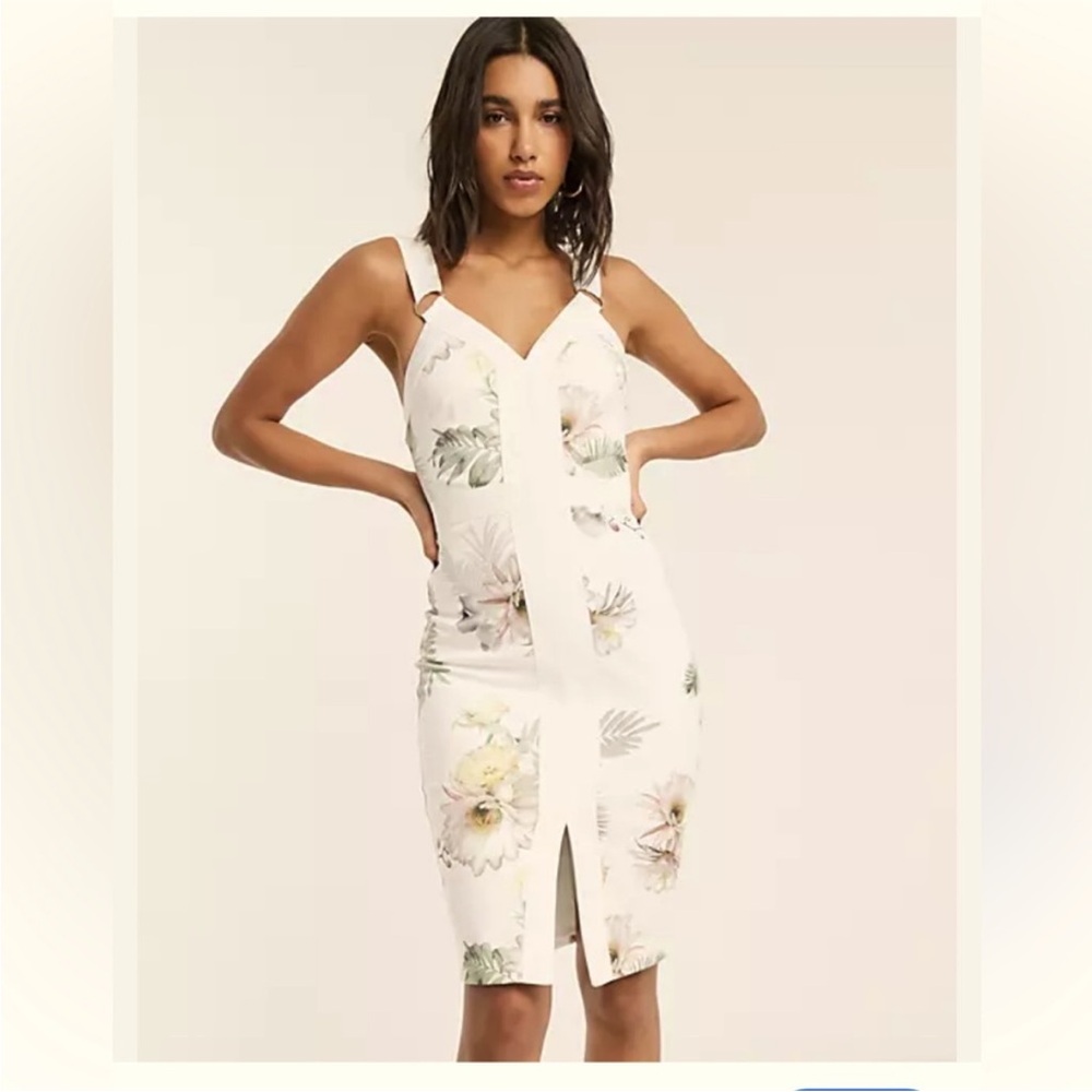 Ted Baker Haarlow Woodland Bodycon Floral Dress